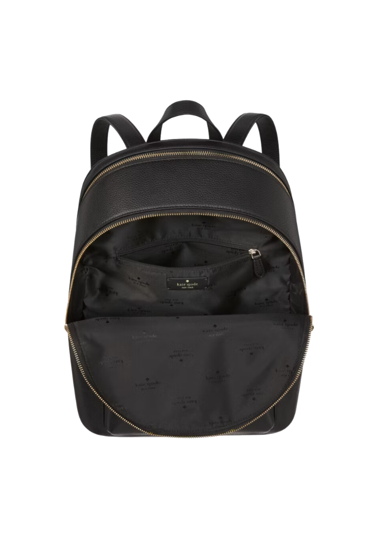 Kate Spade Lena Double Zip Large Dome Backpack In Black KH436