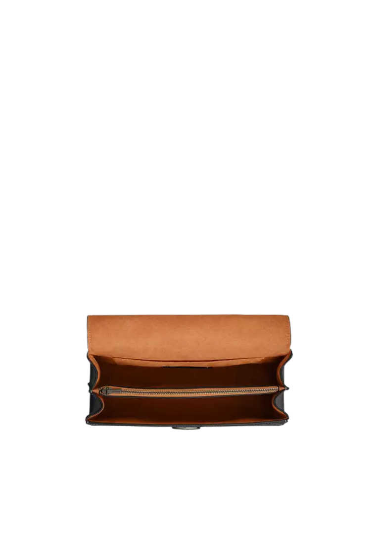 Coach Eliza Top Handle Crossbody Bag In Black CT852