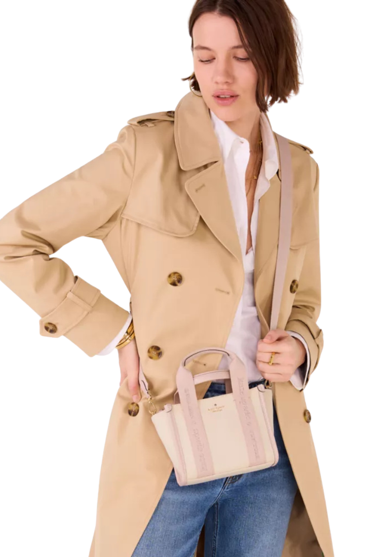 Kate Spade Kip Mini Tote Bag In Rose Smoke KL062