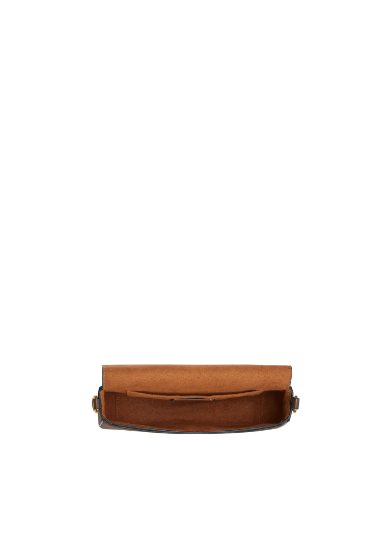 Coach Andrea Shoulder Bag In Dark Stone CT768