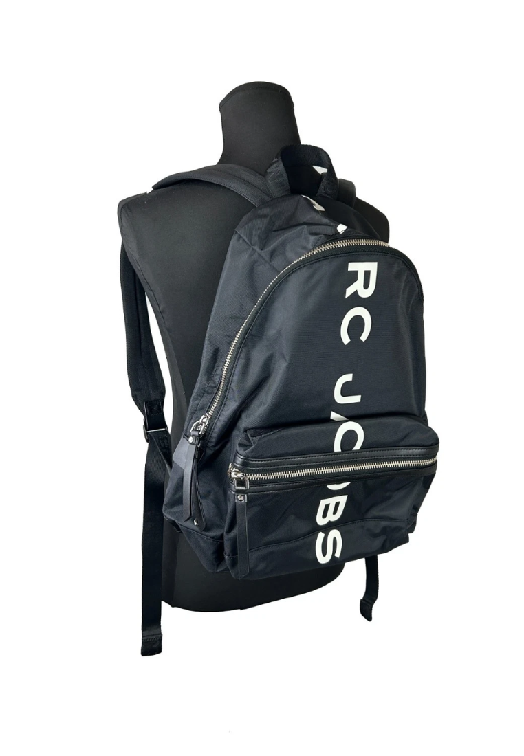 ( AS IS ) Marc Jacobs Nylon Logo M0016409 Backpack In Black
