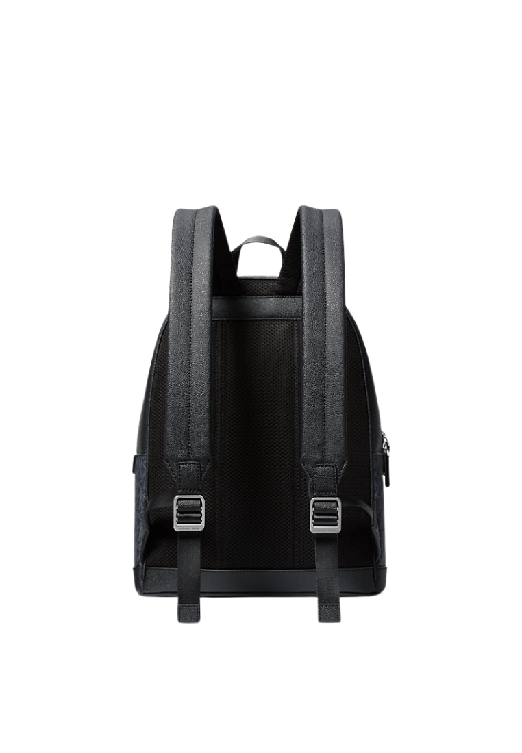 Michael Kors Cooper Monogram Backpack In Admiral Pale Blue 37R5LCOB2B