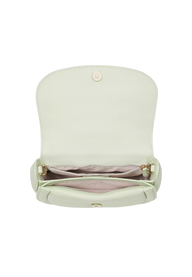 Kate Spade Puffy Crossbody Bag Top Handle In Lime Frost KC720