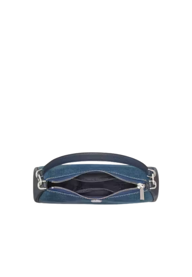Kate Spade Kayla Denim Convertible Shoulder Bag In Blue Multi KK080