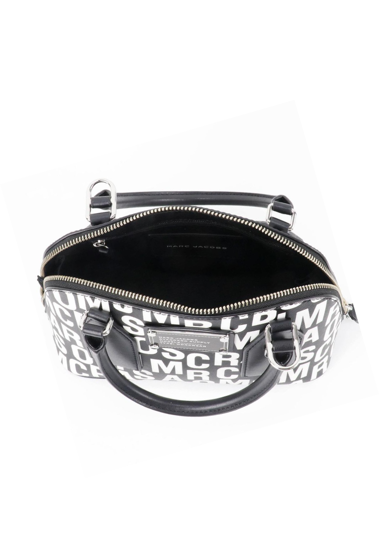 Marc Jacobs Small Dome Satchel Bag In Black White 4S4HSC005H02