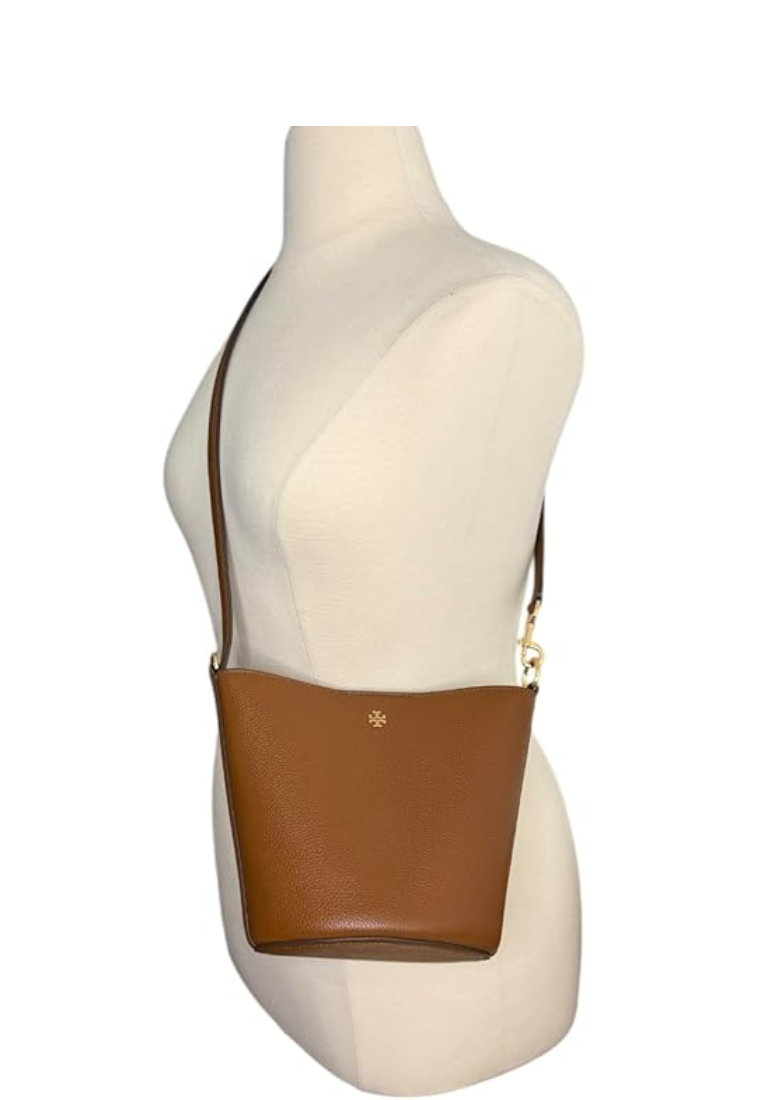 Tory Burch Blake Leather Bucket Bag In Cortado 159490