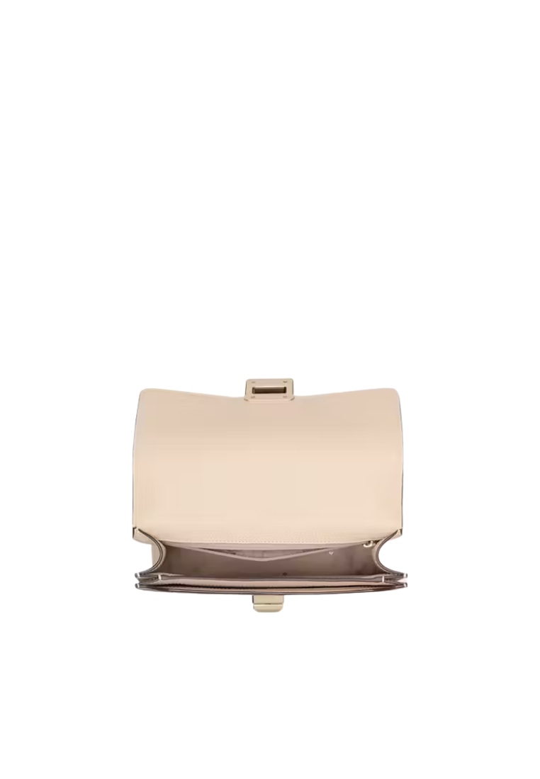 Kate Spade Spade Flower Small Shoulder Bag In Dark Beige KK999