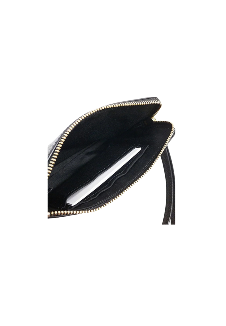 Coach Corner Zip 58032 Wristlet In Black