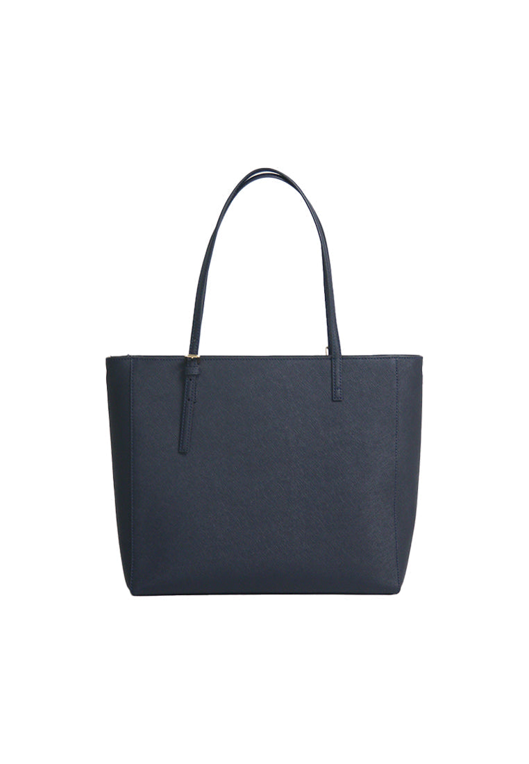 Tory Burch Emerson Large Tote Bag In Tory Navy 1501782