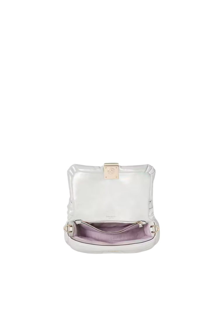 ( PREORDER ) Kate Spade Dakota Puffy Crossbody Bag In Cream Multi KI473