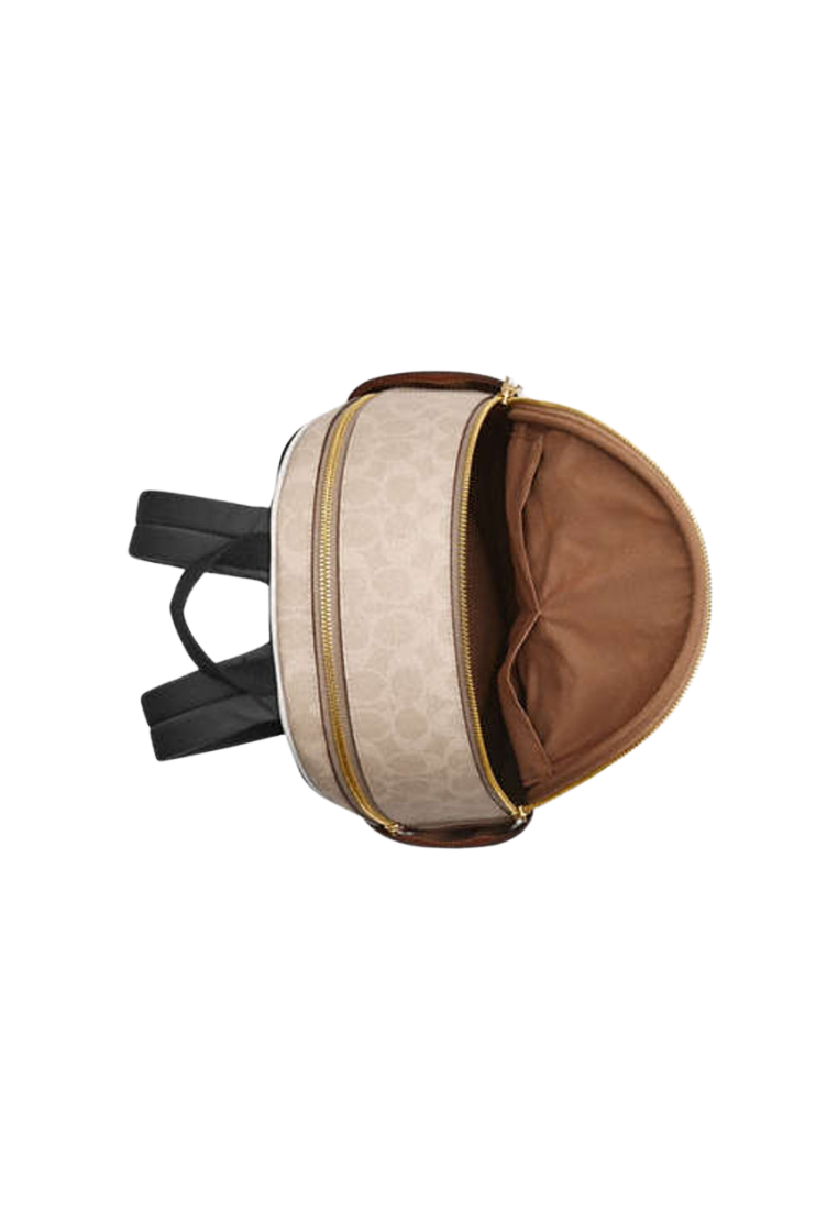 Coach Court Backpack Signature Canvas In Sand Chalk CZ176