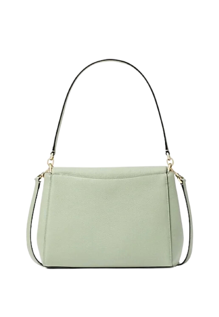Kate Spade Leila Shoulder Bag Medium Flap In Beach Glass K6029