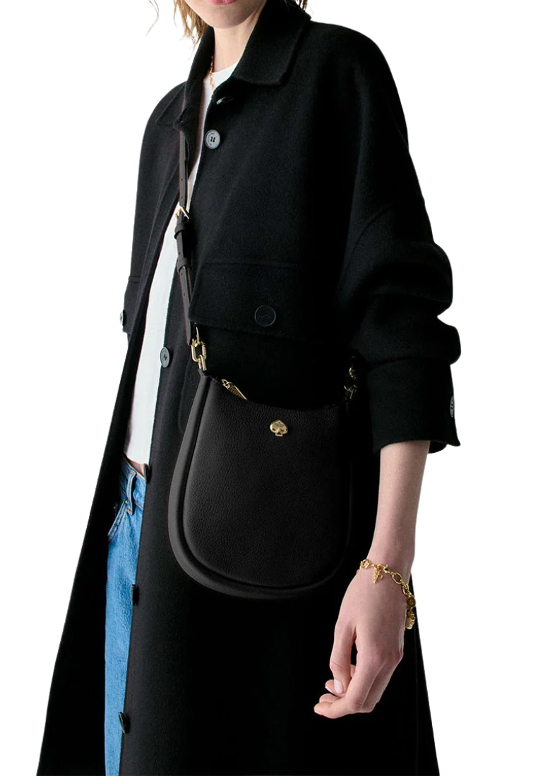 Kate Spade Kayla Small Swingpack Crossbody Bag In Black KL805