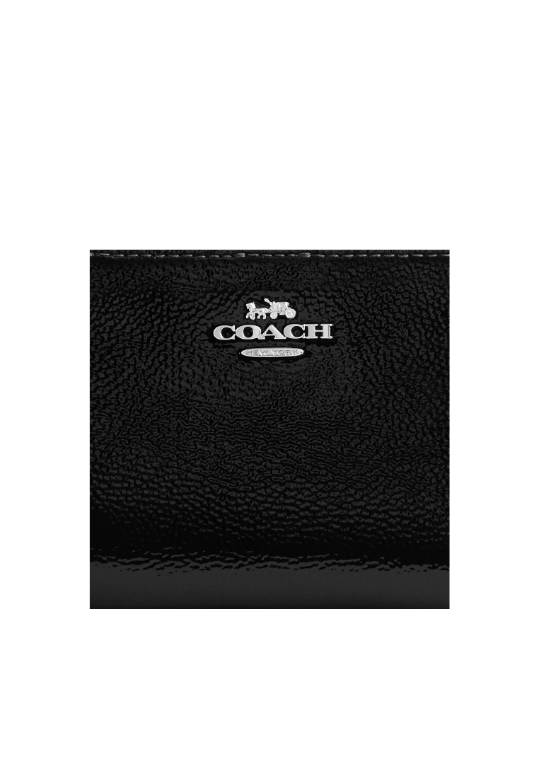 Coach Snap Wallet In Black CW790
