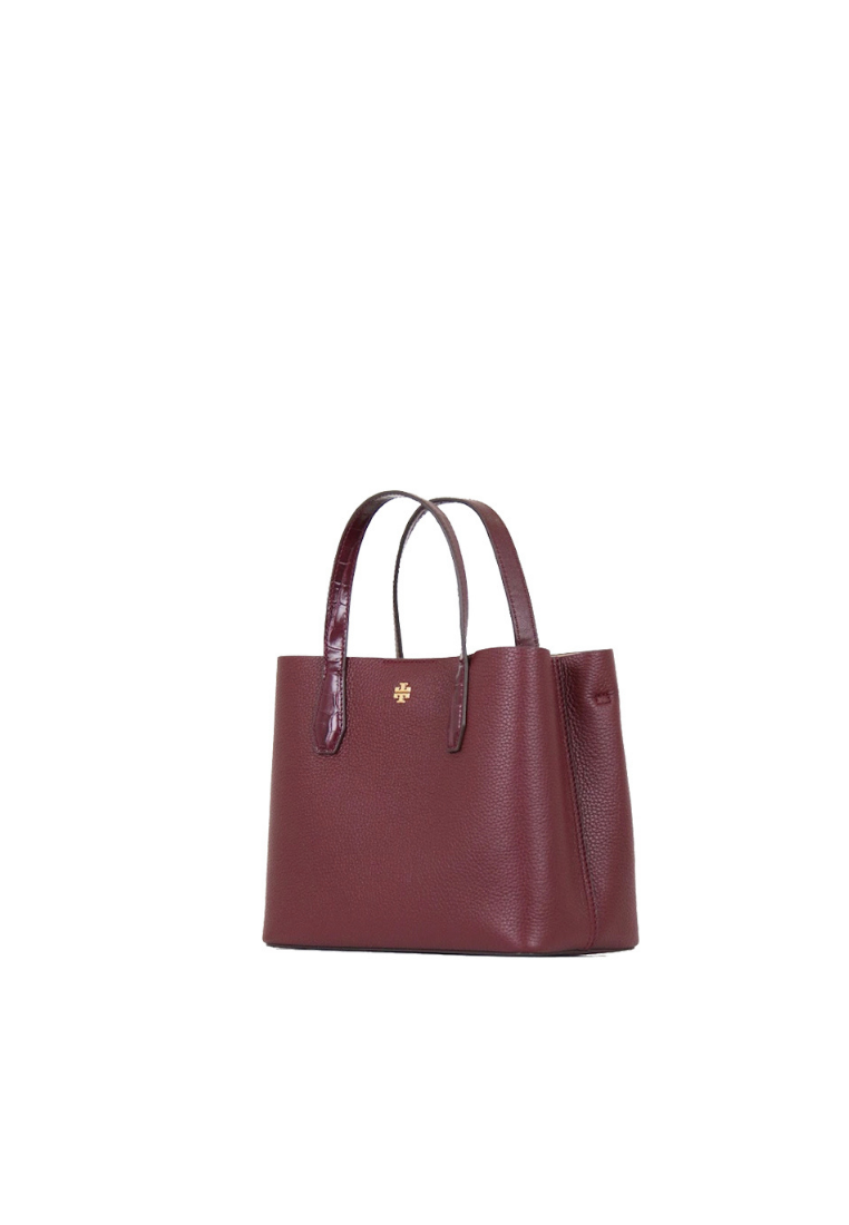 Tory Burch Womens Blake 140917 Small Tote Bag In Imperial Garnet