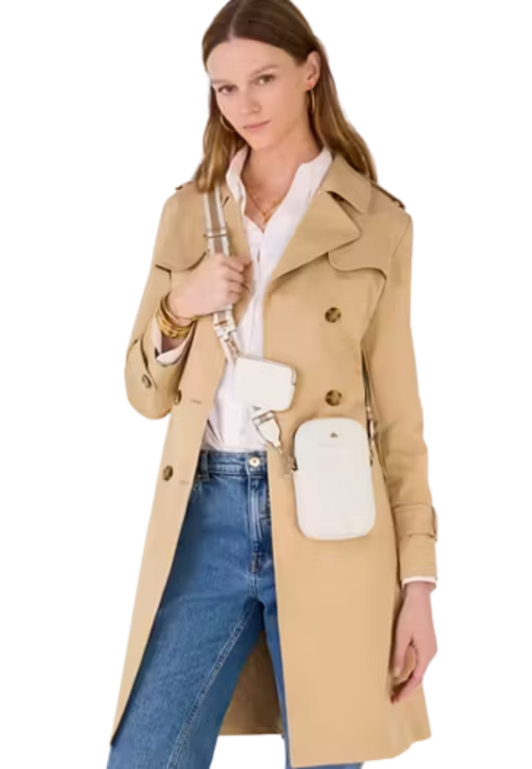 ( PREORDER ) Kate Spade Emma Phone Crossbody Bag In Parchment KK258