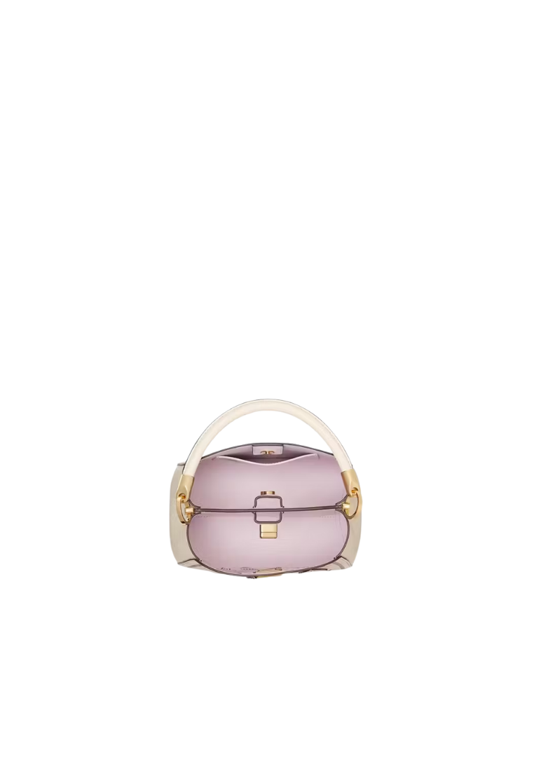( PREORDER ) Kate Spade Phoebe Perforated Small Top Handle Crossbody Bag In Meringue KL043