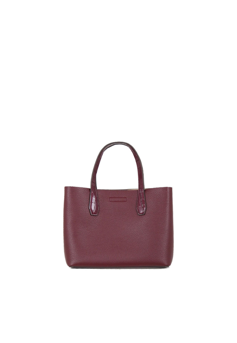 Tory Burch Womens Blake 140917 Small Tote Bag In Imperial Garnet
