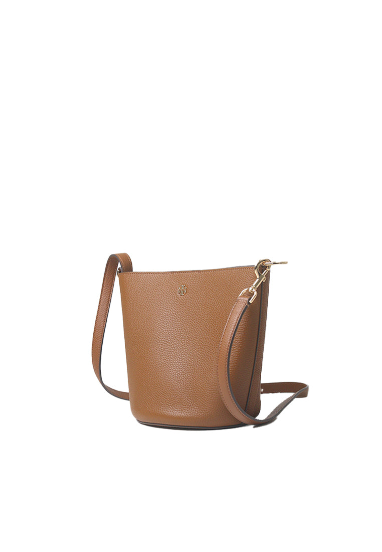 Tory Burch Blake Leather Bucket Bag In Cortado 159490