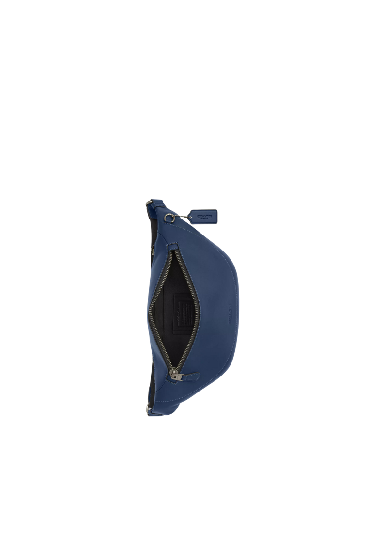 Coach Warren Belt Bag In Deep Blue CN407