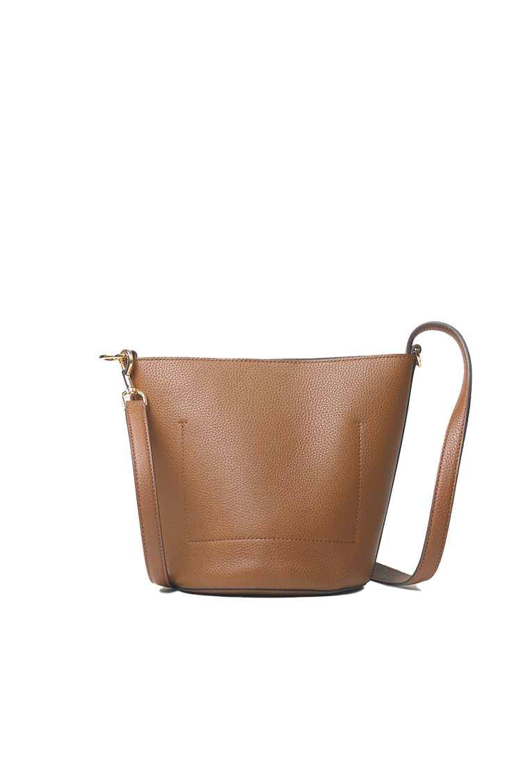 Tory Burch Blake Leather Bucket Bag In Cortado 159490