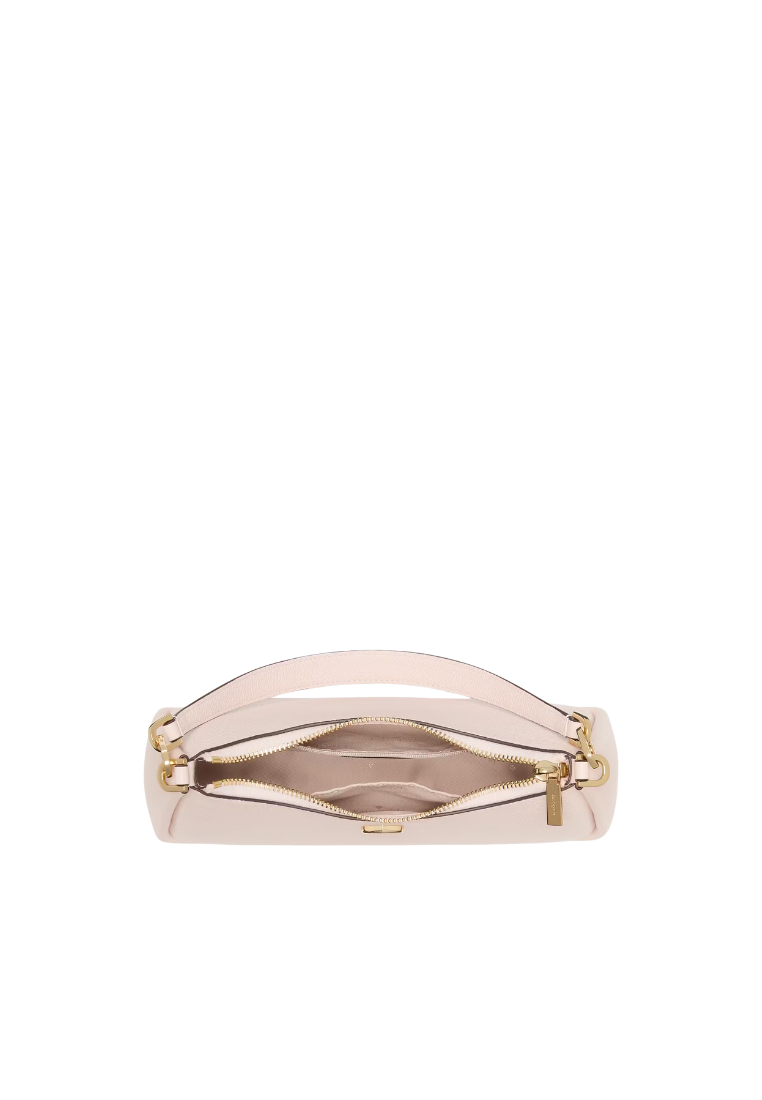 Kate Spade Kayla Embellished Spade Convertible Shoulder Bag In Powder Sugar Kk164