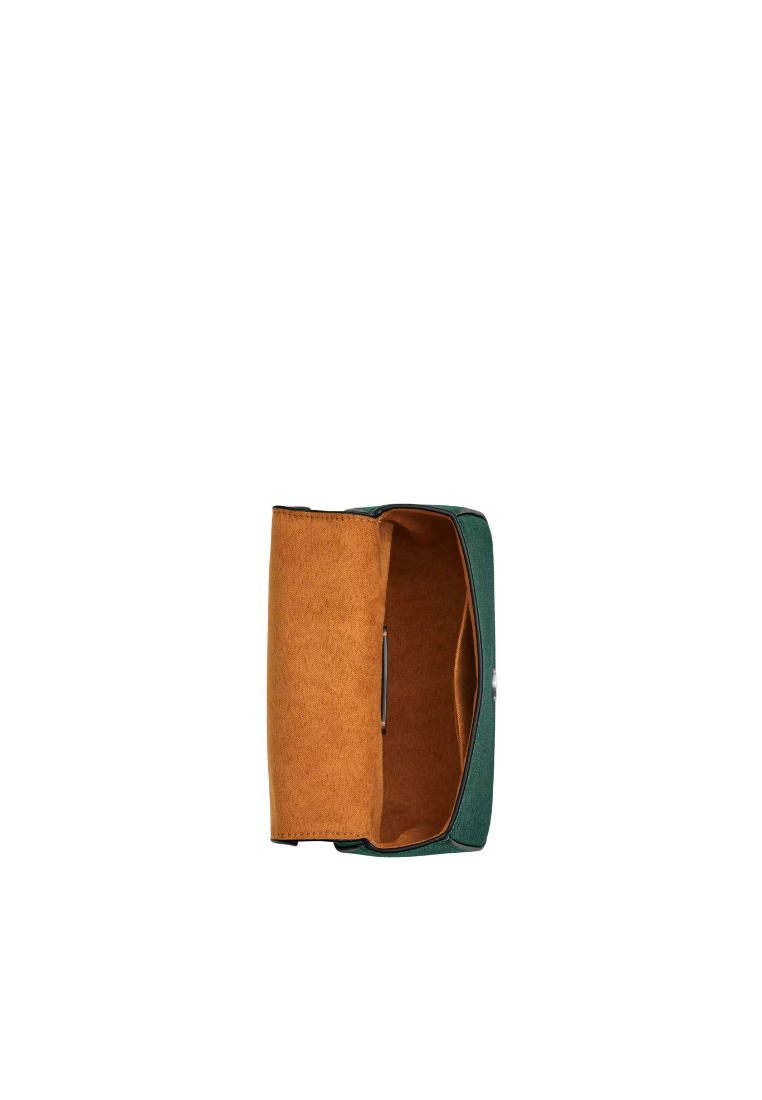 Coach Lysa Top Handle Bag In Emerald Green CX575