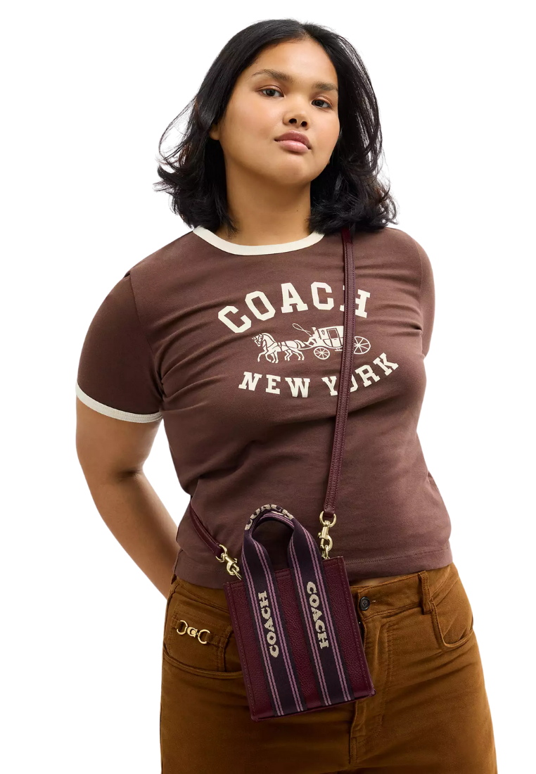 ( PREORDER ) Coach Smith Mini Tote Bag In Gold CCF80