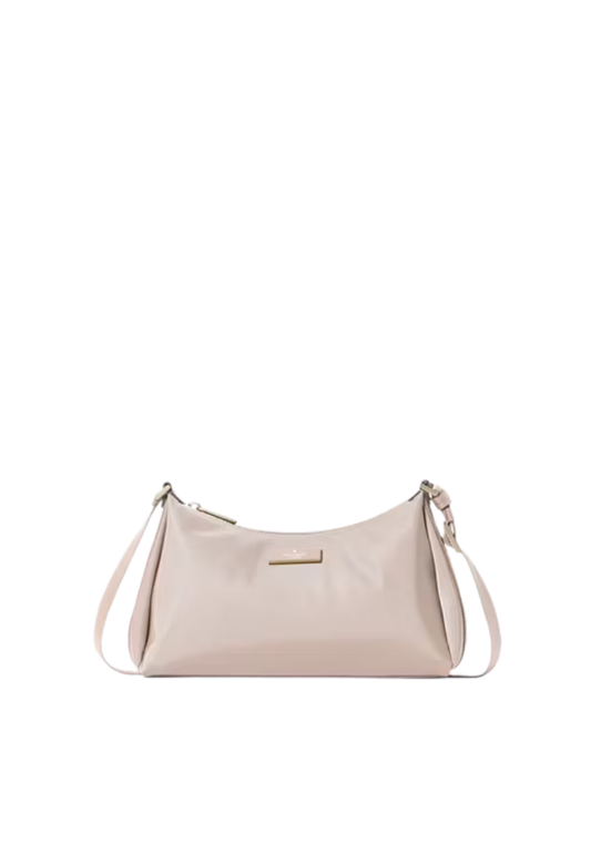 ( PREORDER ) Kate Spade Carter Nylon Small Shoulder Bag In Cozy Grey KL967