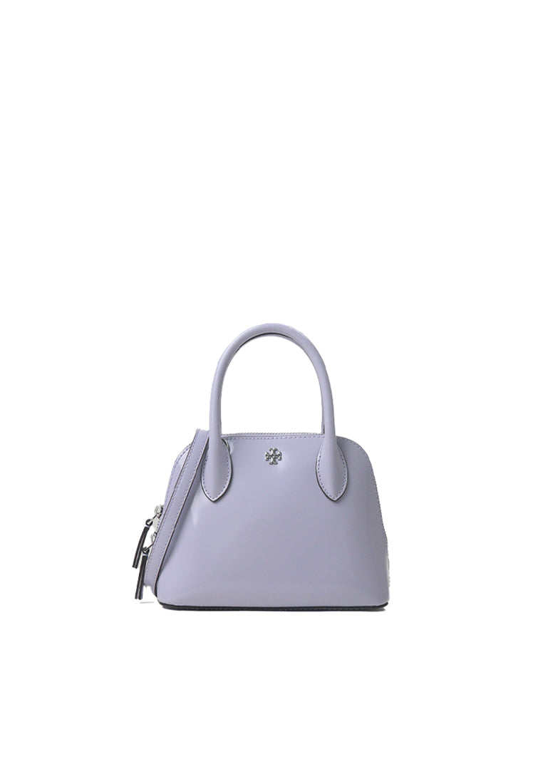 Tory Burch Emerson Crossbody Bag Mini Dome In Violet Sky 159532