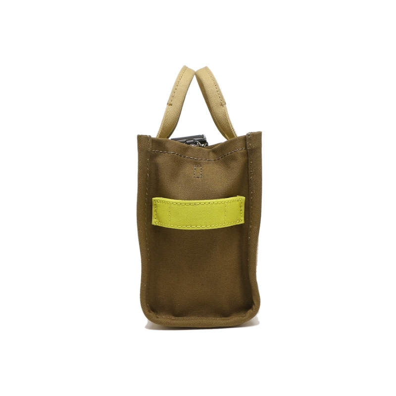 Marc Jacobs The Colorblock Mini Tote Bag H062M01RE21 In Slate Green Multi
