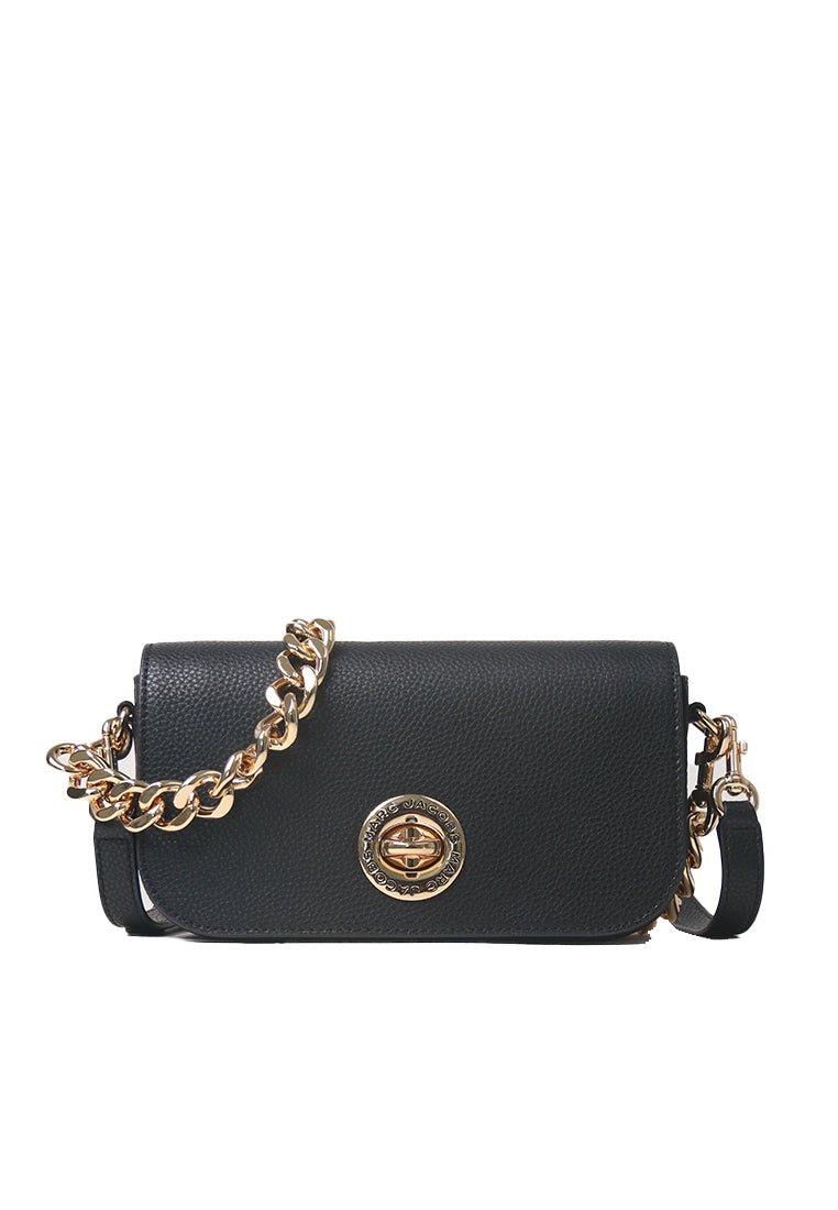 Marc Jacobs Medium Turnlock Shoulder Bag In Black 4S5Hsh014H01