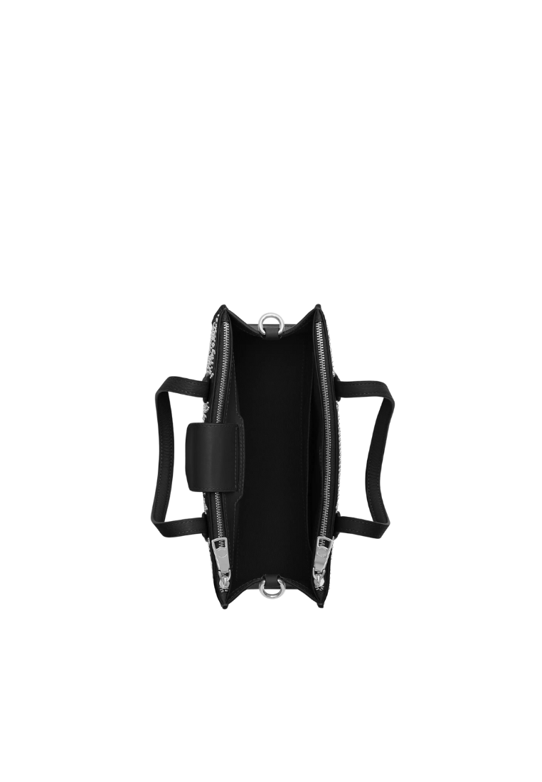 Coach Nina Small Tote Bag With Signature Rivets Novelty In Black CX266
