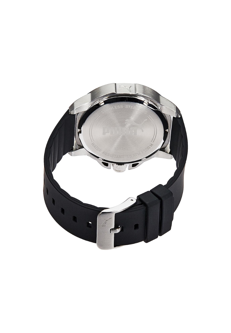 Puma Men Analogue PU104181002 Silicone Strap Watch