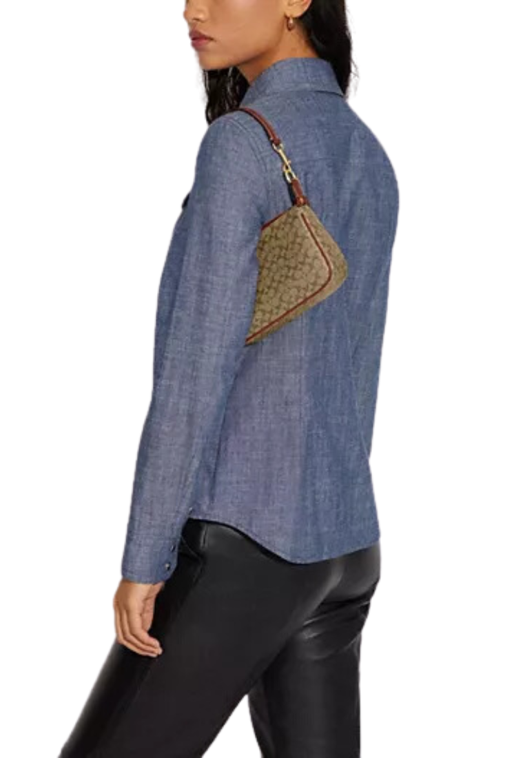 Coach Nolita 19 Handbag In Khaki Terracotta CE698