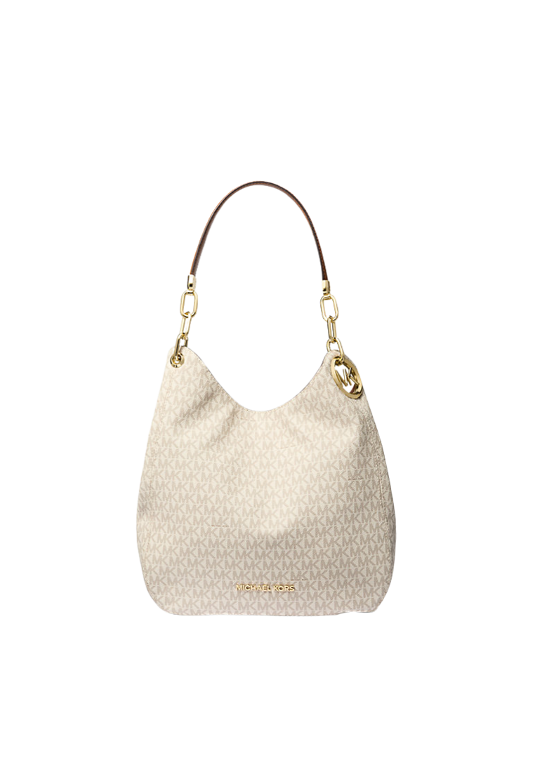 ( PREORDER ) Michael Kors Lillie Shoulder Bag In Vanilla Acorn 30T9G0LE3B
