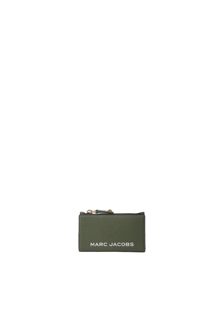 Marc Jacobs Medium Flat Wallet In Bronze Green 4R4SMP040S01