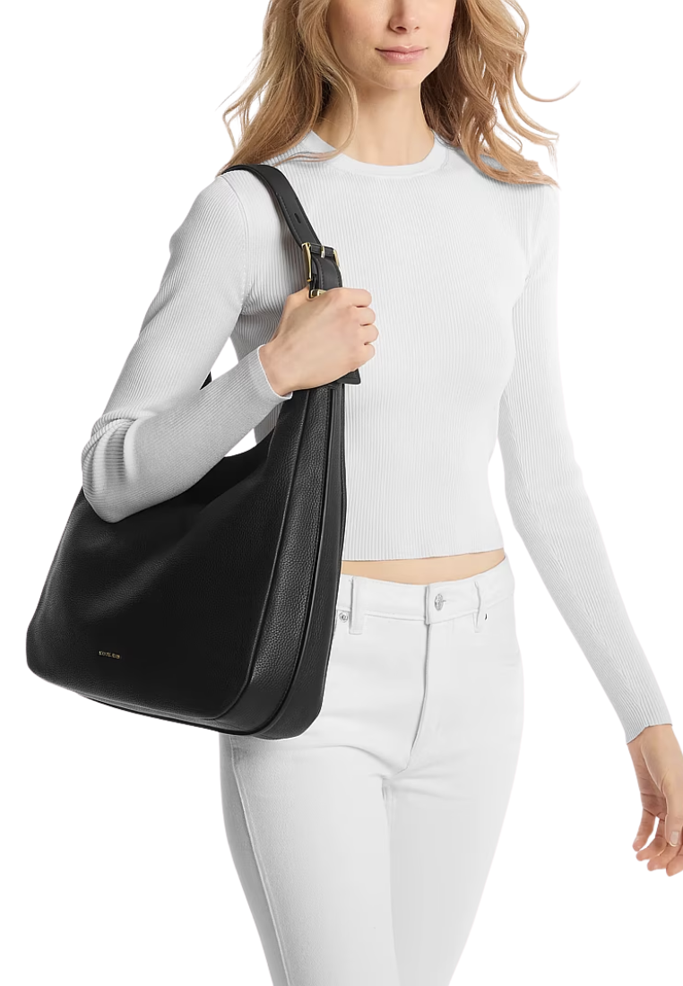 ( PREORDER ) Michael Kors Nolita Large Shoulder Bag In Black 30F4GY5H3L