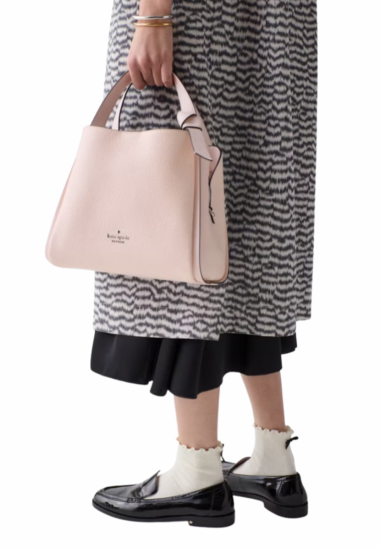 Kate Spade Knott Carryall Crossbody Bag In Powdered Sugar KM666