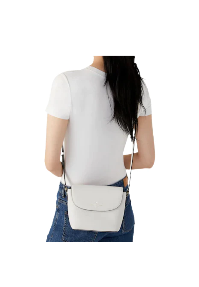 Kate Spade Emmie Crossbody Flap In Quill Grey K8215
