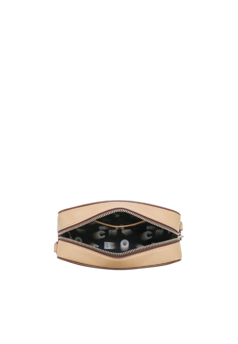 Marc Jacobs Signet Flash Colorblocked Leather Crossbody Bag In Iced Coffee Multi H125L01RE21