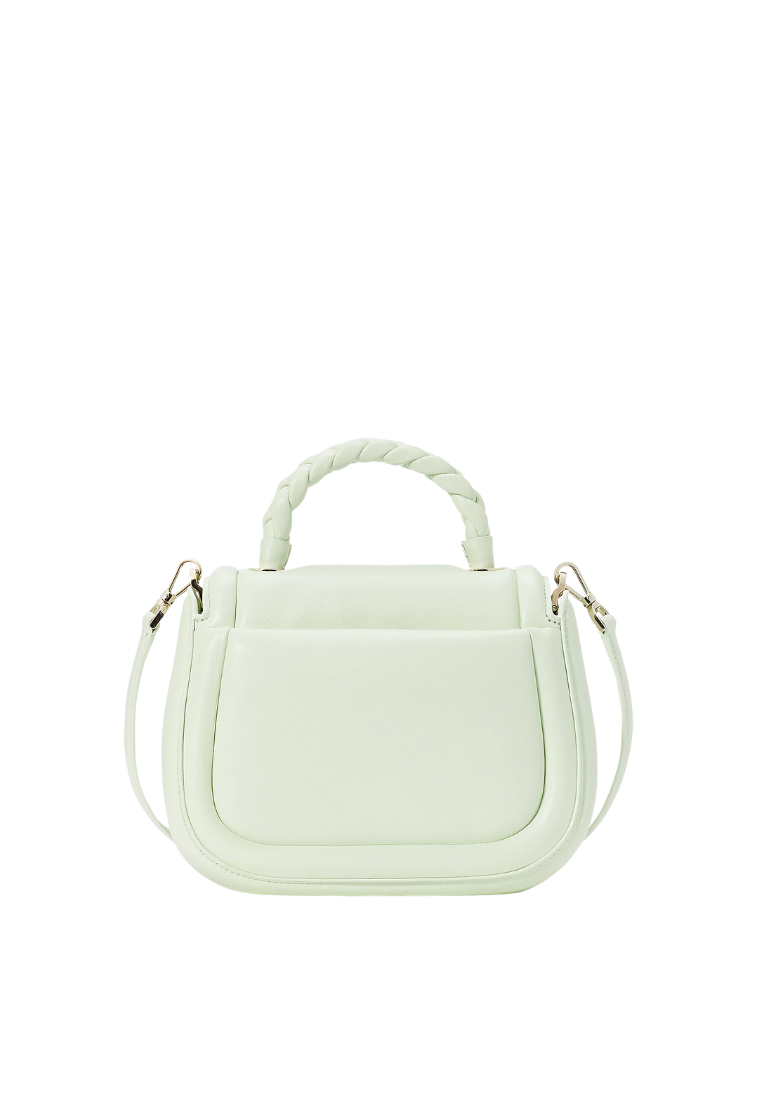 Kate Spade Puffy Crossbody Bag Top Handle In Lime Frost KC720