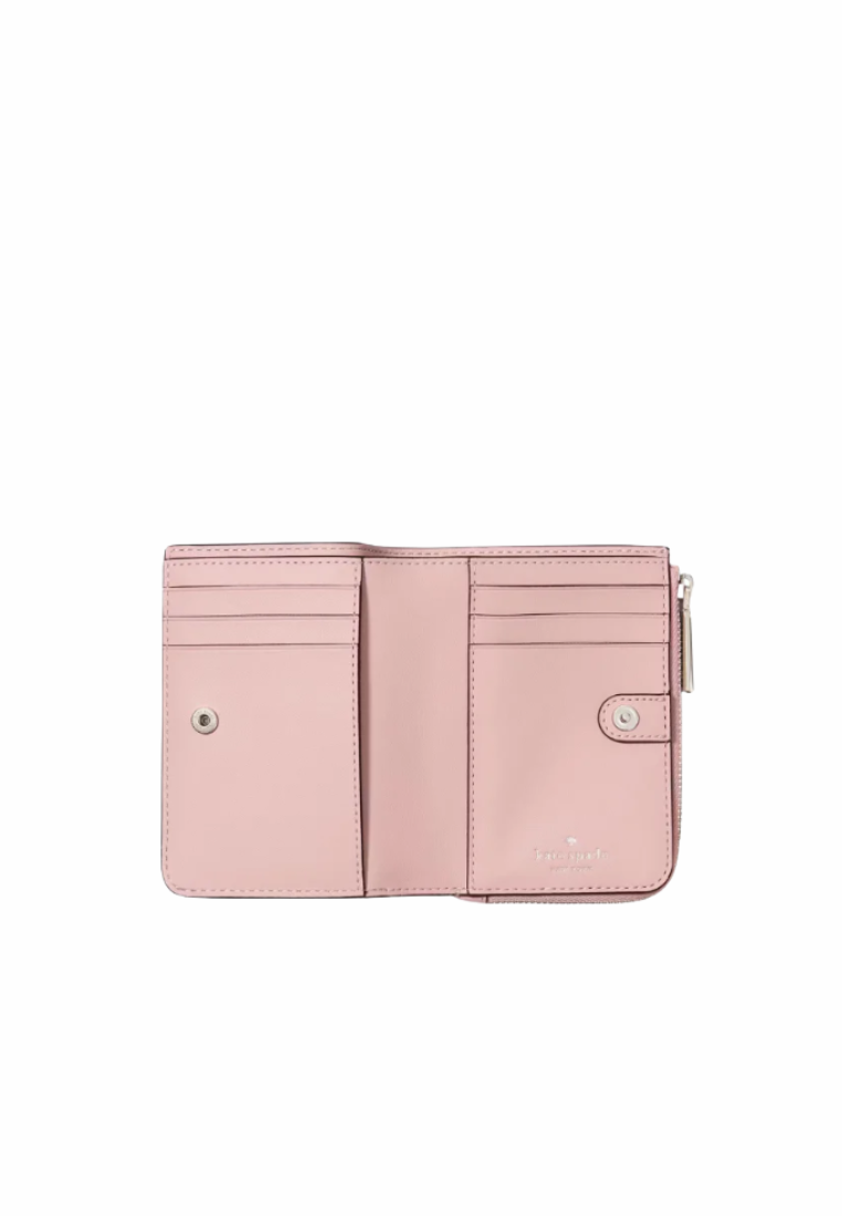 Kate Spade Lena Small L-Zip Wallet In Tutu Pink KL842