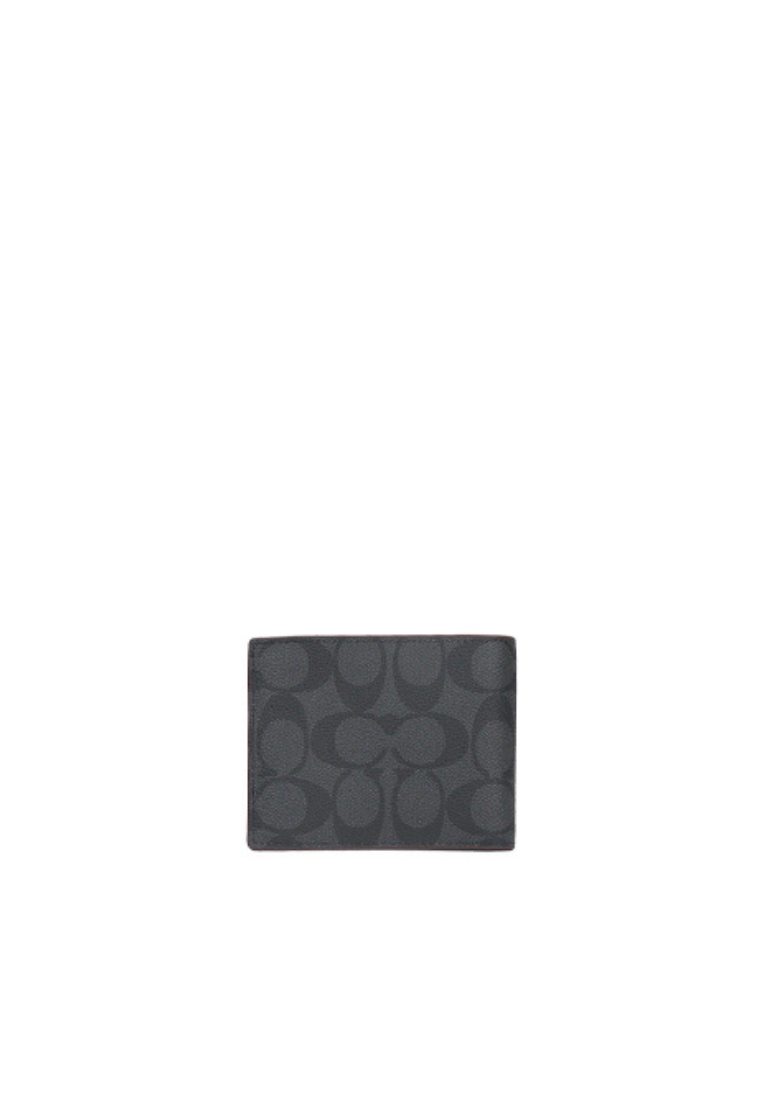 Coach 3 In 1 Wallet In Signature Canvas In Oxblood CR905