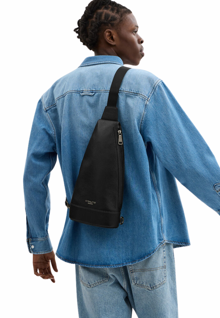 Coach Dominic Sling Bag In Black CY803