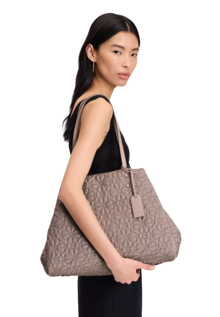 Kate Spade Tilly Quilted Tote Bag Large In City Scape KK807