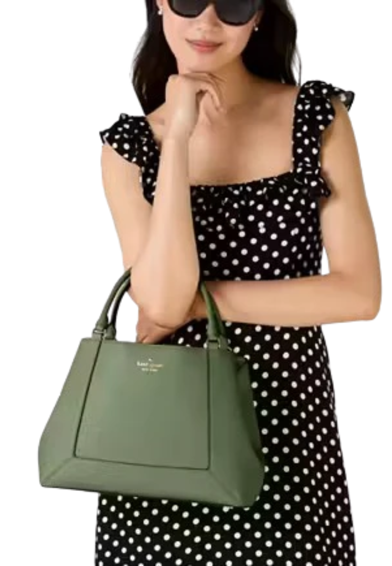Kate Spade Lena Satchel Bag In Romaine KH434