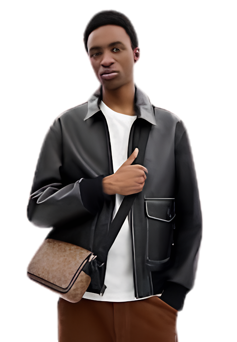 Coach Jack Small Flap Crossbody Bag In Signature Canvas In Tan Black CDZ95