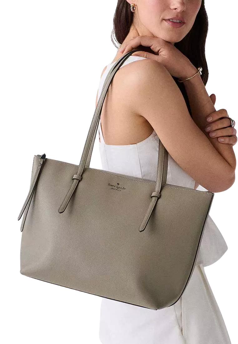 Kate Spade All Day Tote Bag In Oyster Sheer KO140