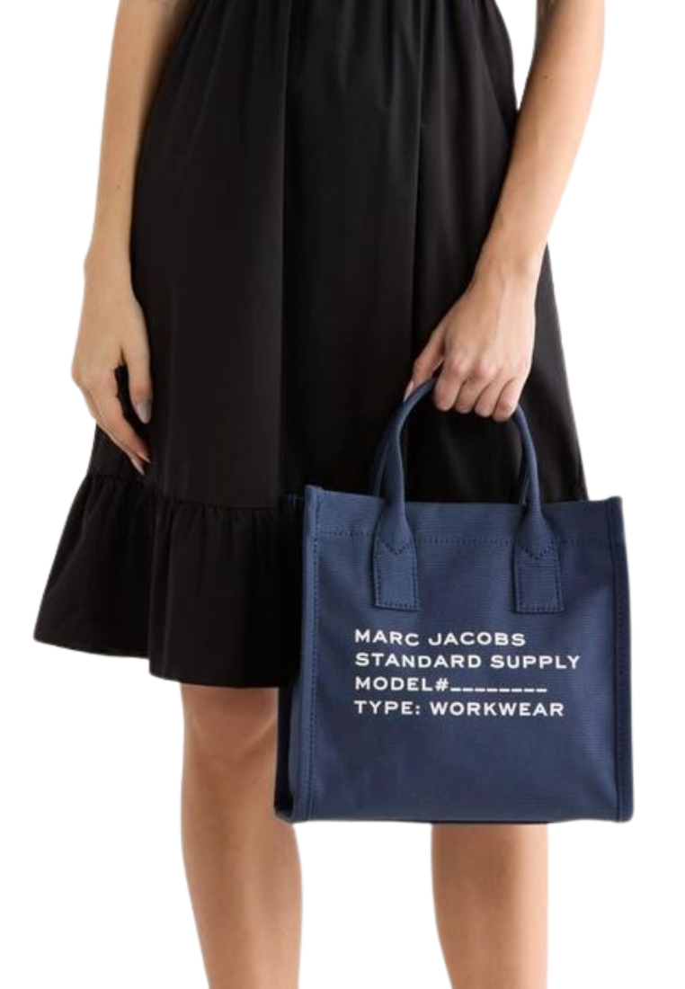 Marc Jacobs Canvas Standard Supply Medium Tote Bag In Azure Blue 4S5HTT048H02